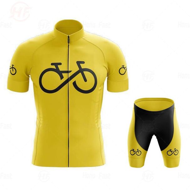 New Summer Bicycle Cycling Jersey Short Sleeve Set For Men And Women Breathable Road Bike Riding Gear_desvips.com