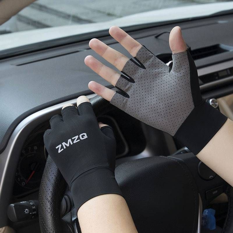 Unisex Breathable Cycling Gloves – UPF50+ Sun Protection & Anti-Slip Grip For Outdoor Sports (Half/Full Finger, Touchscreen Compatible) In 6 Colors_desvips.com