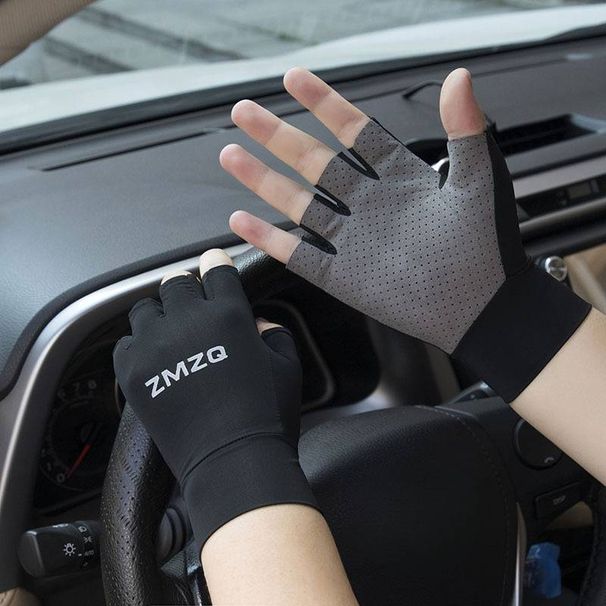 Unisex Breathable Cycling Gloves – UPF50+ Sun Protection & Anti-Slip Grip For Outdoor Sports (Half/Full Finger, Touchscreen Compatible) In 6 Colors_desvips.com