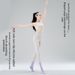 Women's Mid Length Yoga Socks Non-Slip Pilates Compression Sports Fitness Red Cotton_desvips.com
