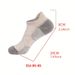 5 Pairs Unisex Merino Wool Ankle Hiking Running Compression Support Thick Cushion No Show Men Women Socks Breathable_desvips.com