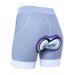 NOKO-ARSUXEO New Cycling Underwear Women's Sports Fitness Three-quarter Shorts Comfortable Summer Tights High Elastic Breathable Sweat-absorbent_desvips.com