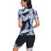 Women's Short Sleeve Rash Guard Swimsuit Set - UPF 50+ Surfing & Swimwear Quick-Dry Two-Piece With Sexy Athletic Design_desvips.com