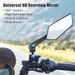 Bike Mirrors Bicycle Mirror Right Left Rear View Mirror HD Convex Mirror Bicycle E-bike Scooter Bike Mirrors_desvips.com