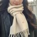Classic Versatile High-End Solid Color Wool Blend Scarf For Women Winter 2023 Warm Knitted Korean Style Neck Warmer_desvips.com