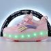 Four-Wheel Light Children Summer Breathable Ice Skates Invisible Double Row Roller Boys Girls Sports Shoes_desvips.com