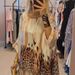 Women's Clothing new fashion casual printed tops and trousers two piece suit_desvips.com