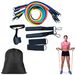 Agilithor Adjustable Resistance Bands | 150 Lbs Max | Durable For Beginners_desvips.com