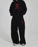 25 Autumn New Letter Print Hoodie Fleece Pullover Casual Sweatshirt Set For Men_desvips.com