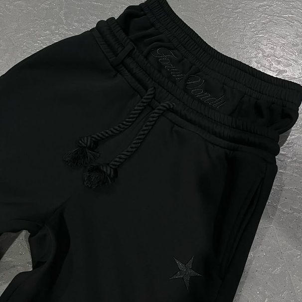 2025 Spring And Autumn New American Style Embroidered Casual Straight-Leg Men's Pants_desvips.com