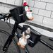 Big Penguin Plush Front Cute Top Tube Mountain Universal Beam Bag Bicycle Riding Road Bike_desvips.com