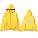 Autumn Hoodie Unisex Loose Fleece Street Style Sweatshirt Trendy Simple Solid Color_desvips.com