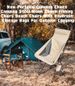 New Portable Camping Chairs Camping Stool Moon Chairs Fishing Chairs Beach Chairs With Headrest Storage Bags For Outdoor Camping_desvips.com