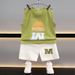 Summer New Vest Boys' Sleeveless Top And Shorts Korean Style Baby Thin Two-Piece Set Children's Clothing Wholesale_desvips.com