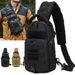 Camping Chest Bag Tactical Backpack For Men Sport Shoulder Outdoor Hiking Climbing Cycling Fishing Travel MOLLE Sling_desvips.com