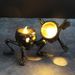 New Hand Atmosphere Decoration Props Skull Foot Night Light Halloween Candle Lamp_desvips.com
