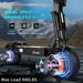 X14 10000W Dual Motor 72V40Ah Battery Electric Scooter 14 Inch Tyres Max Speed 65Mph Range 75Miles Lcd Display Foldable Escooter_desvips.com