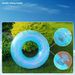 Glitter Inflatable Pool Float Thickened Clear PVC Swim Ring With Sparkling Sequins For Adults Swimming Circle For Beach Pool Parties_desvips.com