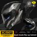 3C/Dot Certified Motorcycle Helmet, Men's Flip Up Helmet, All Season, Suitable For Motorcycle Riding, Women's Electric Vehicle Safety Helmet_desvips.com