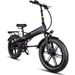 SMARTRAVEL M6 Foldable Electric Bike, 48V 15Ah Removable Battery_desvips.com