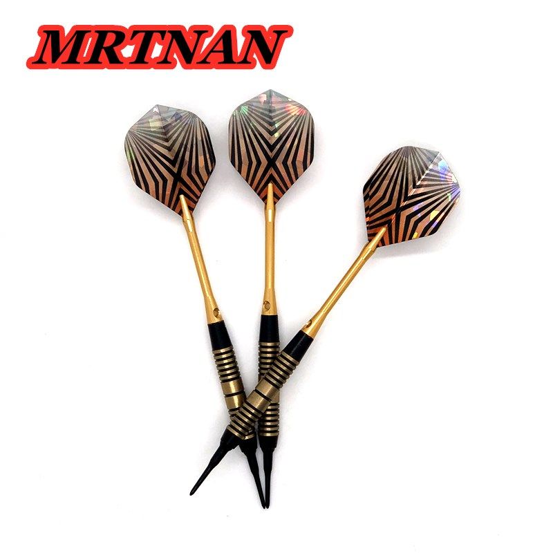 Professional 3 Pieces/set 18g Electronic Soft High Quality Outdoor Hot Selling Indoor Throwing Sports Darts Set_desvips.com