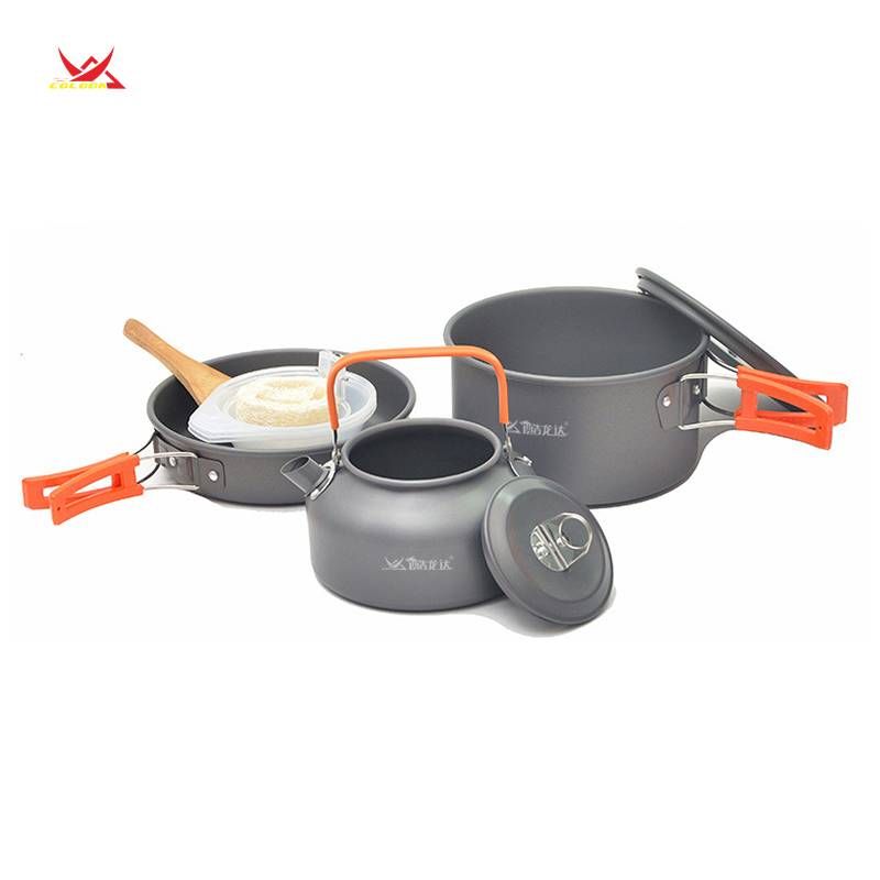 Coloda Outdoor Camping Cookware And Drinkware Combo Set CLD-LJT03_desvips.com