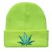 3D Embroidered Tree Leaves For Men And Women Students Pullover Beanie Warm Knitted Hat_desvips.com