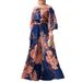 Women's Clothing Two piece Summer New Casual Printed Off shoulder Wide leg Pants Set_desvips.com
