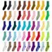 Colorful For Women Spring Summer Cotton Slouch Solid Color Dance Ins Style Sports Casual Autumn Winter Men's Mid-Calf_desvips.com