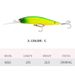 100MM/18.8G Long Tongue Board Minnow Lua Bionic Hard Bait Mandarin Fish 9085_desvips.com