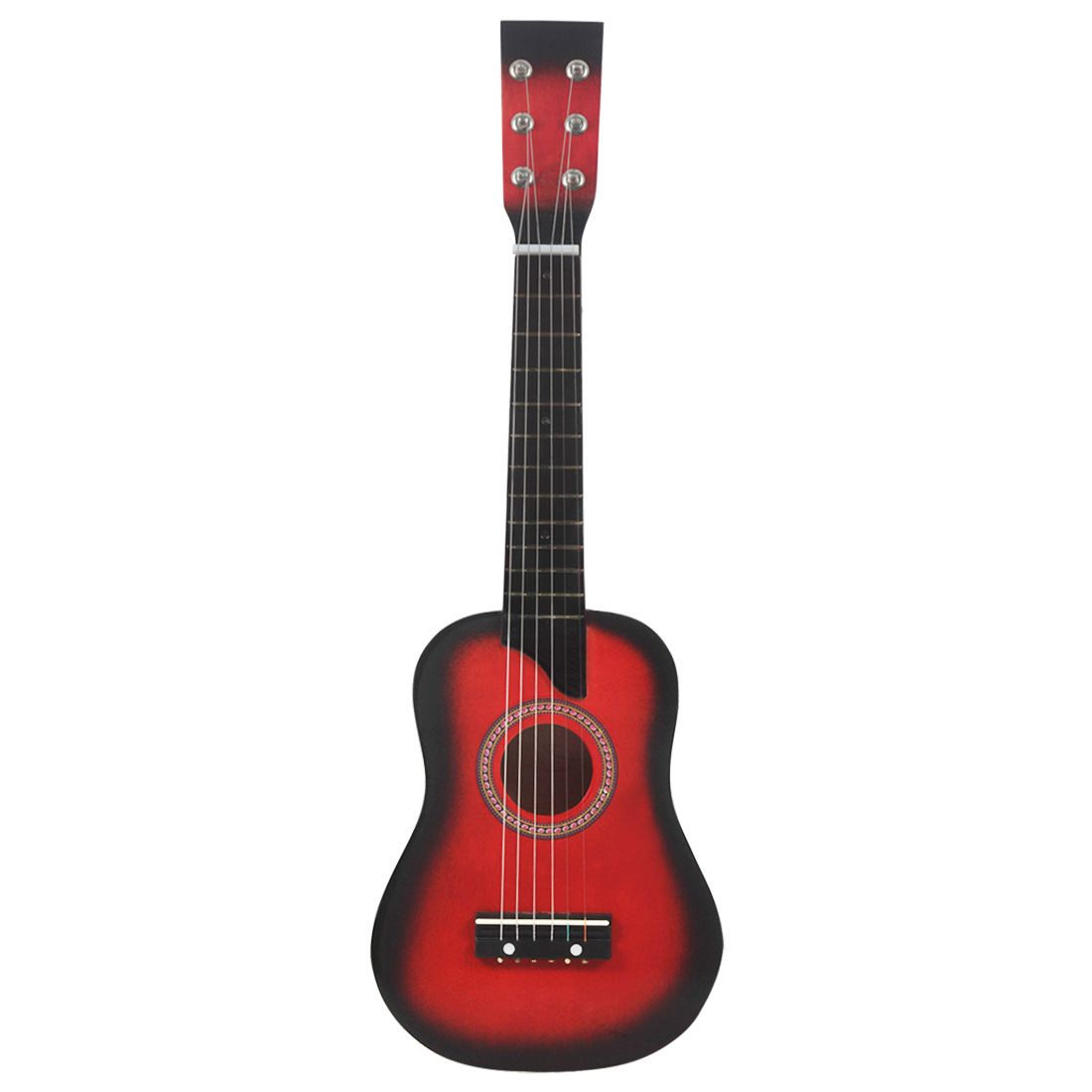 Factory direct 25 inch small guitar color basswood beginner children's Brazilian toy guitar six string small guitar musical instrument_desvips.com