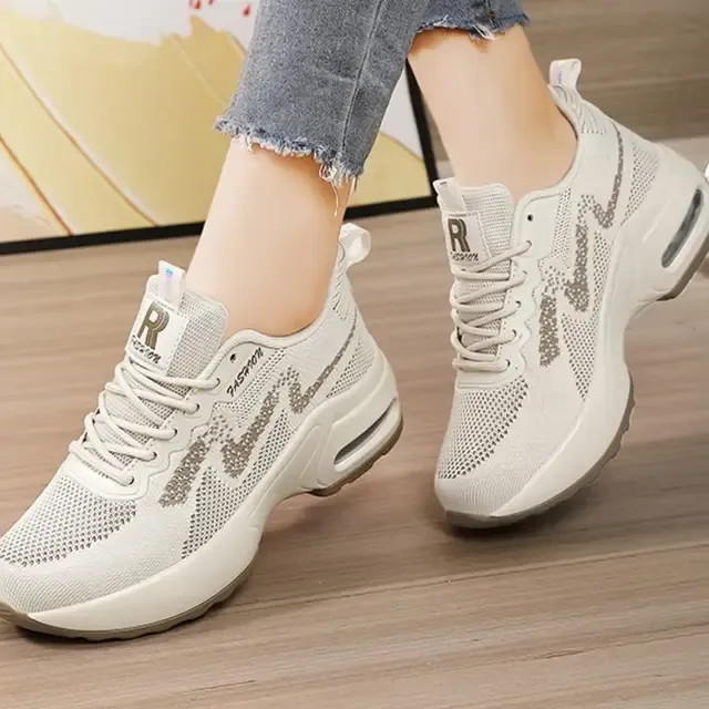 Sports Woman 2023 Women Trainers Shoes Ladies Sport Sneakers Flat Lightweight Soft Footwear_desvips.com