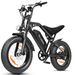 ESKUTE V202 Off-road Electric Bike, 48V 20.8Ah Long-Range Battery, Dual Suspension_desvips.com