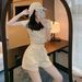 Fashionable Short Women, 2026 Summer New Style, Popular Thin Hooded Sports Casual Set For Petite Women_desvips.com