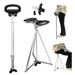 Walking Cane With Seat For Men & Women,Portable Cane Seat With Carry Bag,Lightweight Anti-Slip Walking Stick For Seniors & Adults_desvips.com