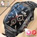2025 New 1.96" HD Screen Smart W With LED UV Flashlight 420mAh Large Battery Men’s Wes Health Monitor Men_desvips.com