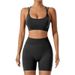High Waist Seamless Yoga Suit Backless Fitness Running Slimming Sports Outfit For Women_desvips.com