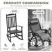Oversized Resin Outdoor Rocking Chair_desvips.com