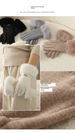 Winter Fleece Thickened Windproof German Velvet Mink Fur Cycling Driving Warm Touch Screen European And American Simple Cold-proof Women's Gloves_desvips.com