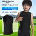 Youth Training Sports Vest Honeycomb Basketball Anti Collision Vest Soccer Chest Protector Tight Fitting Rugby Jersey_desvips.com