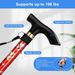 Adjustable Foldable Flower-shaped Aluminum Alloy Walking Stick Portable Elderly Walking Stick Suitable For Outdoor Hiking_desvips.com