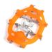 New 12-tooth outdoor ice and snow anti-skating claw rubber shoe cover stainless steel welded ice claw_desvips.com