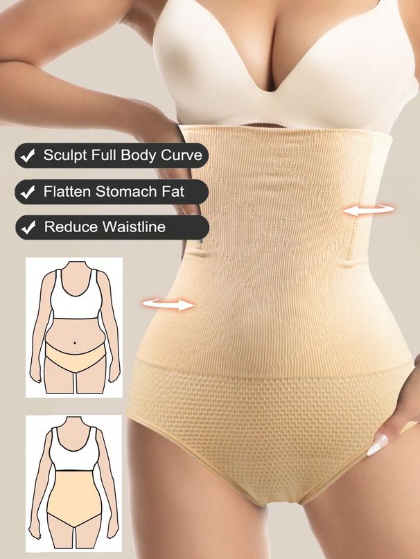 High Tummy Control Panties Shaping Seamless Body Shaper Waist Trainer Slimming Girdle Butt Lifter_desvips.com