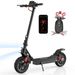 ISCOOTER I10 Pro 10" Folding Commuter Electric Scooter 800W Motor 48V 15Ah Battery_desvips.com