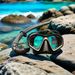 Low-capacity Free-dive Mask Tempered Glass Snorkeling Mask_desvips.com