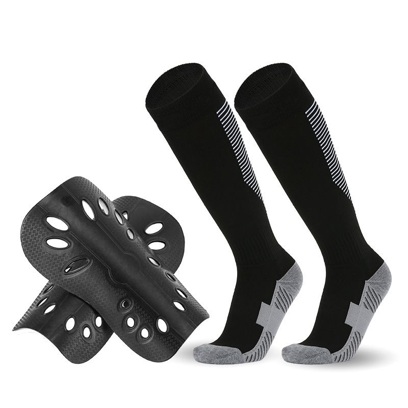 Football Sock Set For Children, Boys And Girls, Colorful Patterned Anti-slip Professional Sports Socks And Leg Guards_desvips.com