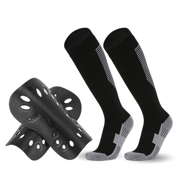 Football Sock Set For Children, Boys And Girls, Colorful Patterned Anti-slip Professional Sports Socks And Leg Guards_desvips.com