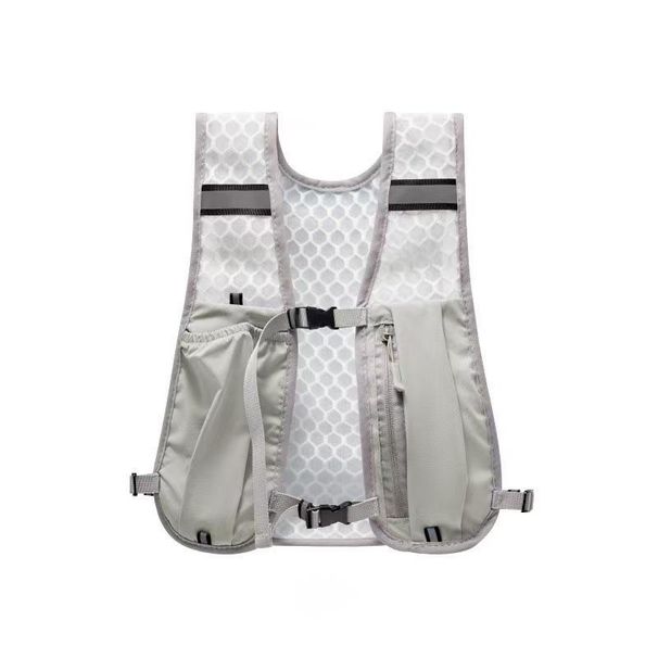 Sports Storage Vest Bag, Multifunctional Cross-country Running Reflective Outdoor Backpack, Lightweight Mesh Breathable,_desvips.com