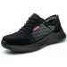 Breathable Work Summer Lightweight Protective Sports Shoes Safety Steel Toe Caps Mens Perforated Boots 250226_desvips.com