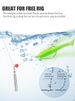 5Pcs Jig Crank Head Barbed Hook 2g 3g 5g 7g Soft Lure Worm Offset Fishhook Spring Lock Pin Pesca For Texas Rigs Fishing Tackle_desvips.com